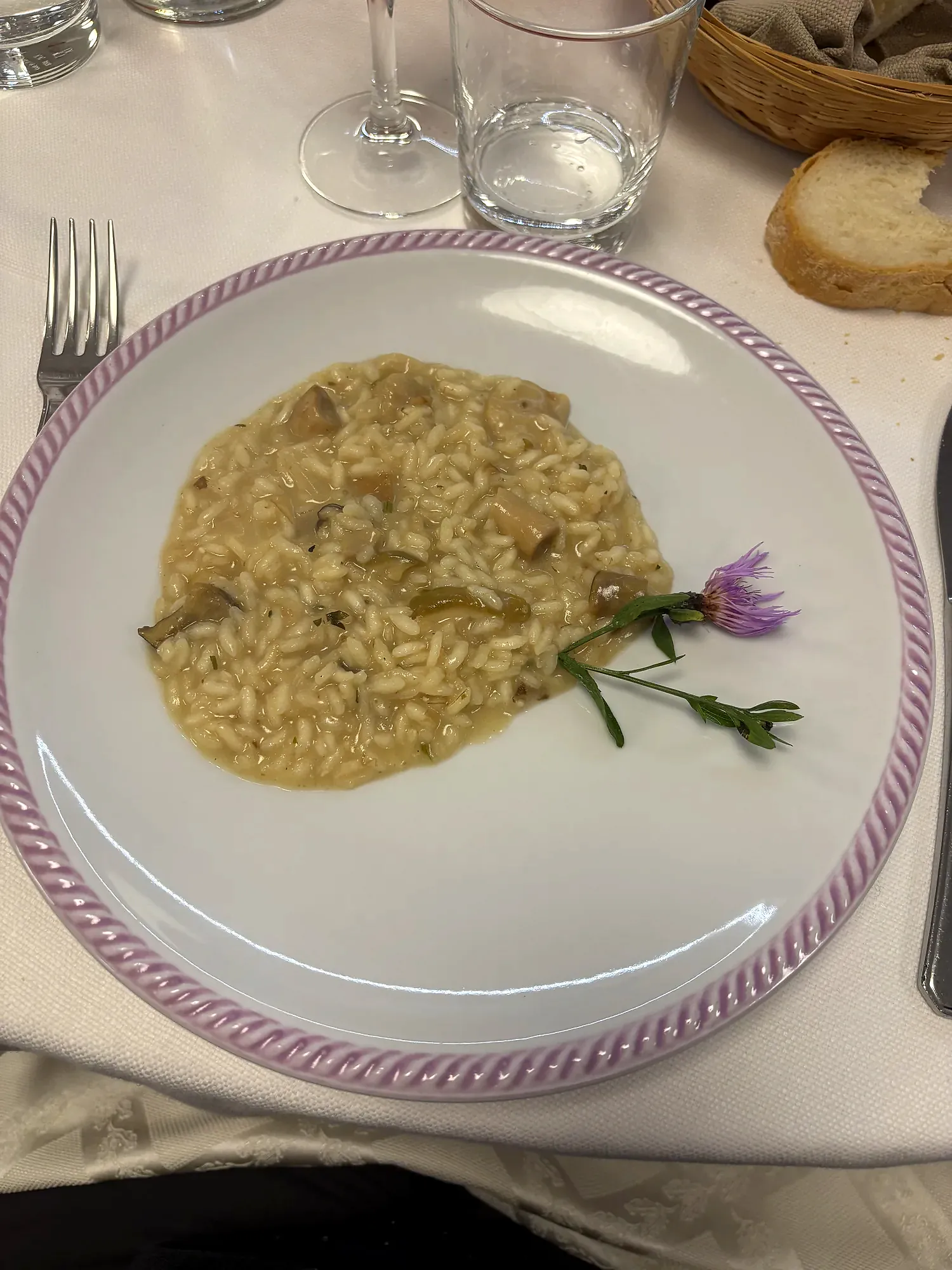Un piatto di cjarsons servito a Moruzzo