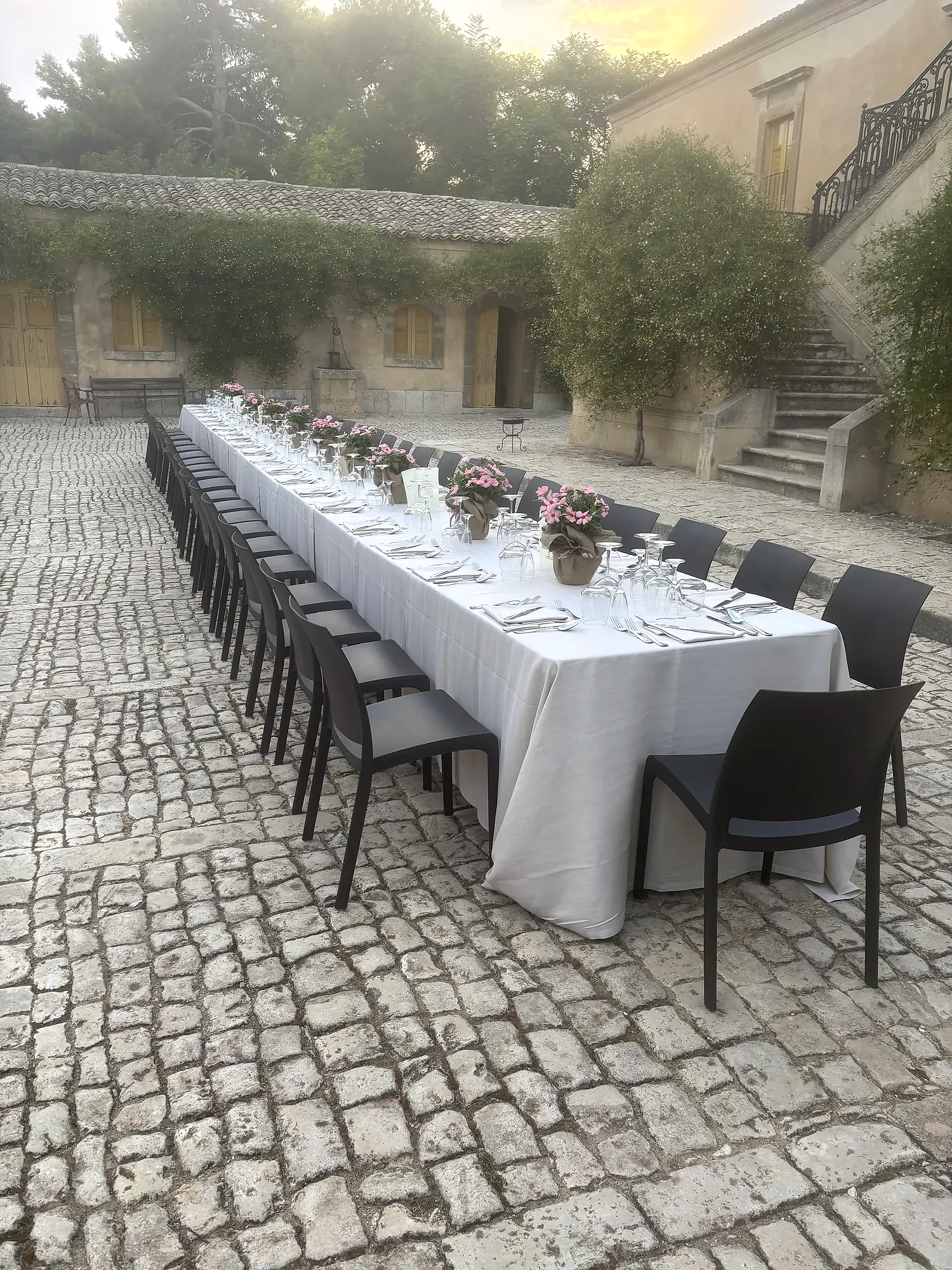 Un momento del Convivio d'estate a Villa Fegotto