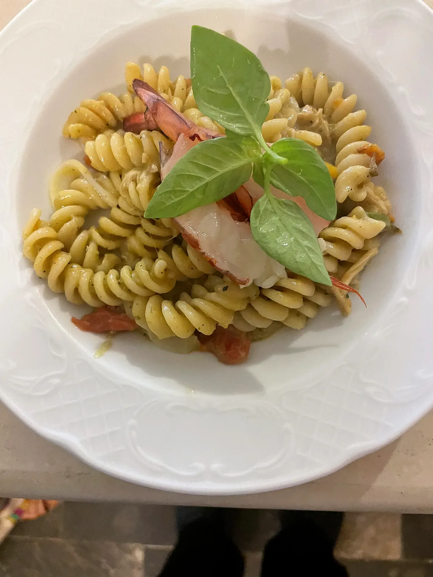 Una preparazione della cucina dei Cenacolari