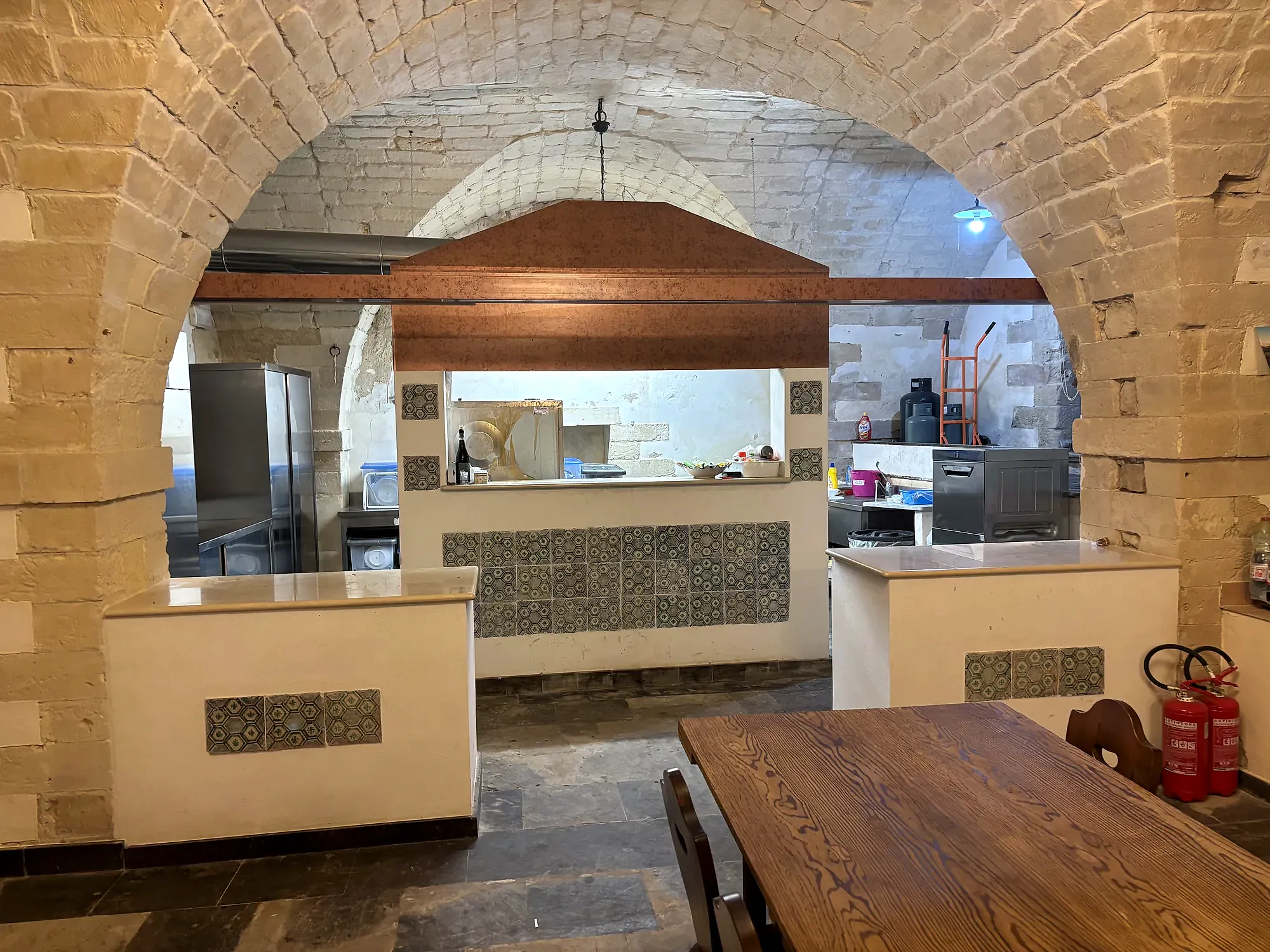 L'allestimento natalizio nella sede di Ragusa Ibla