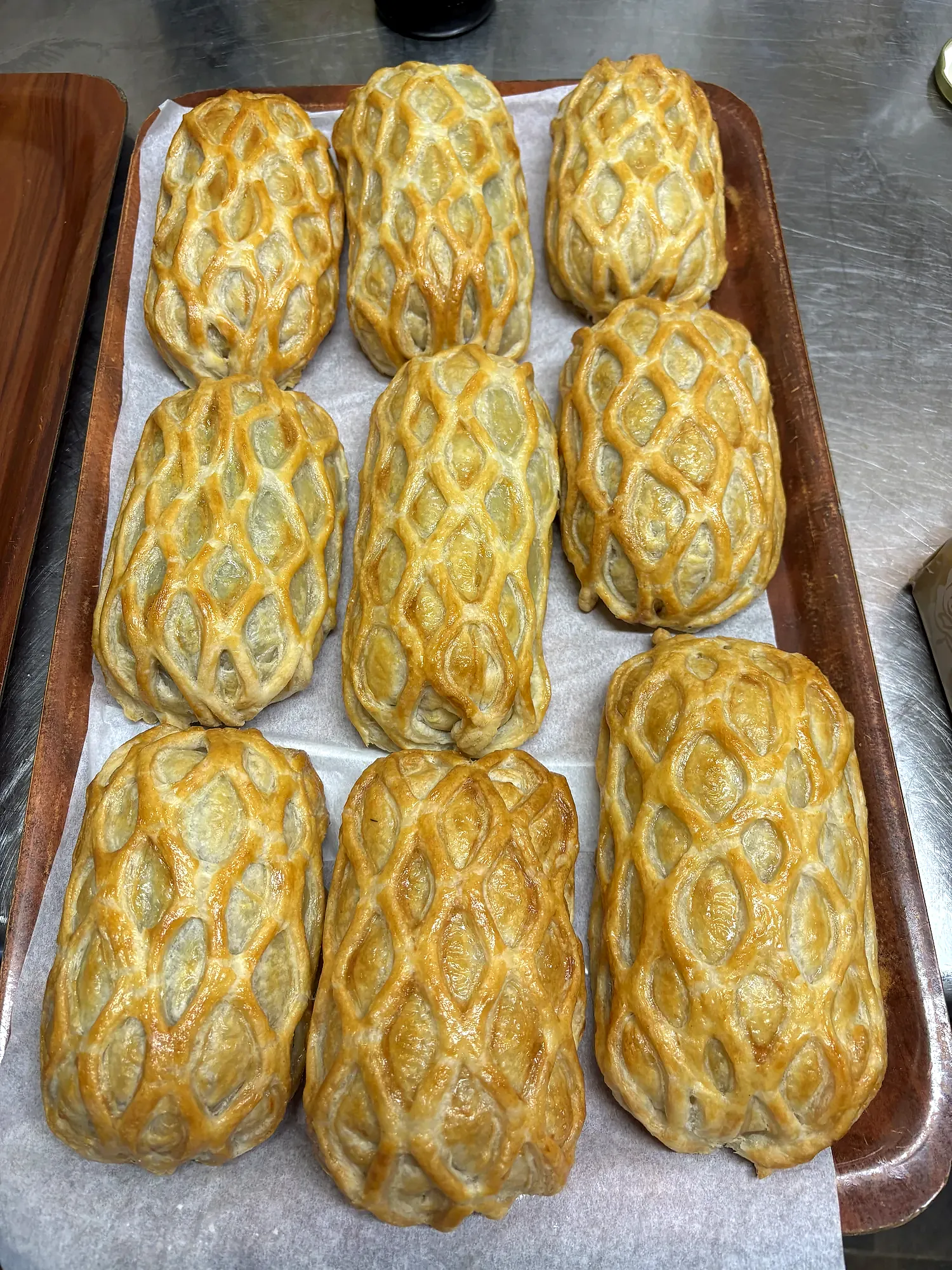 Preparazioni in sfoglia per la Pasqua dei Cenacolari