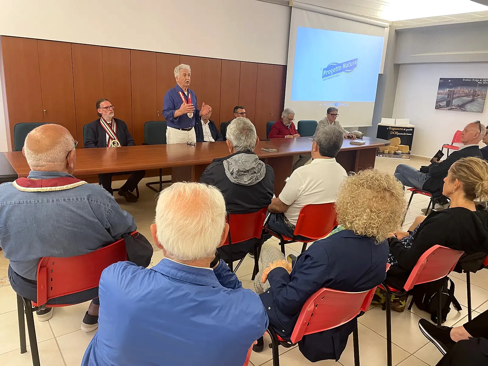 Un intervento durante il Progetto di Fattoria