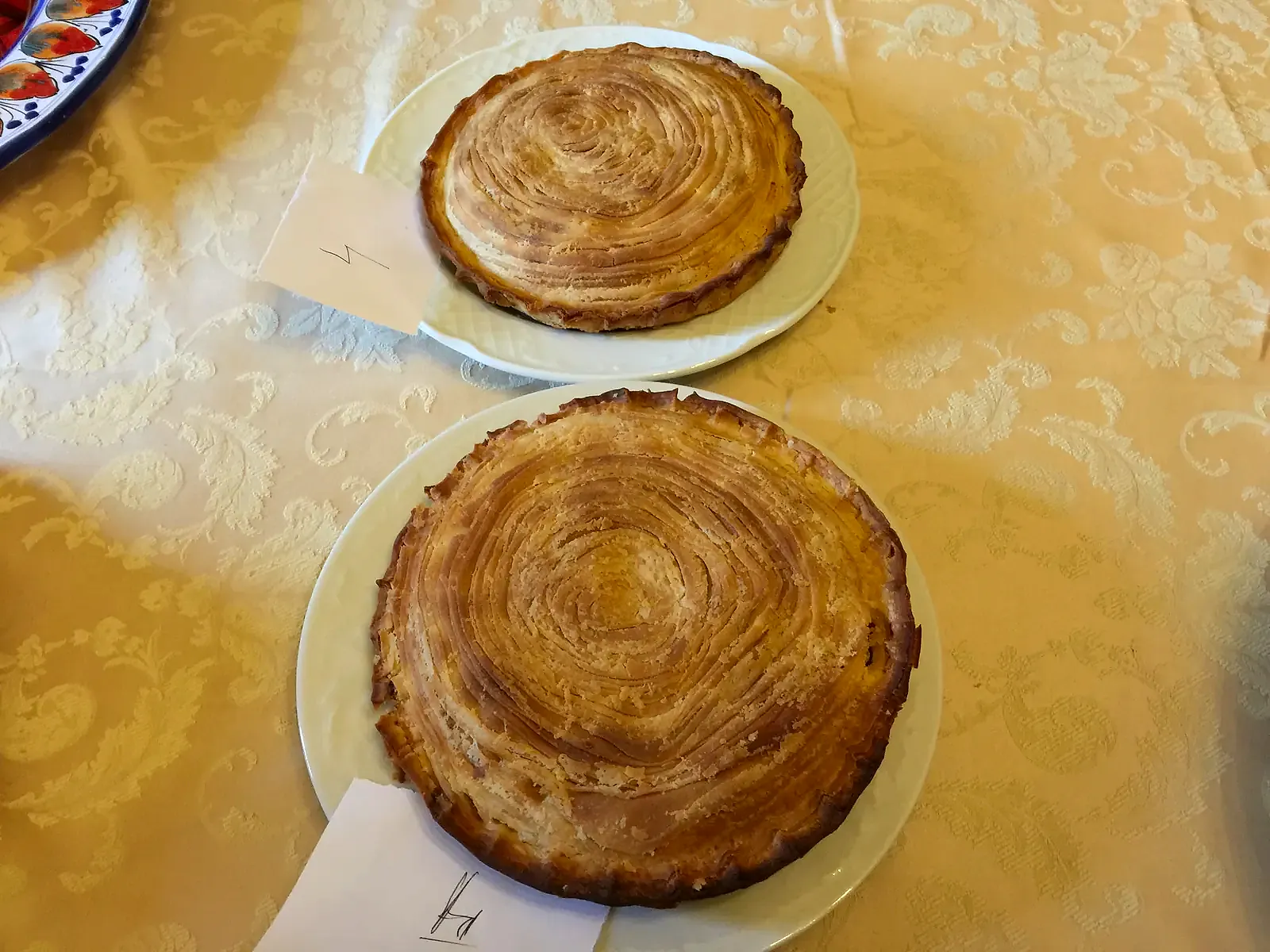 Preparazioni numerate durante la giornata di valutazione