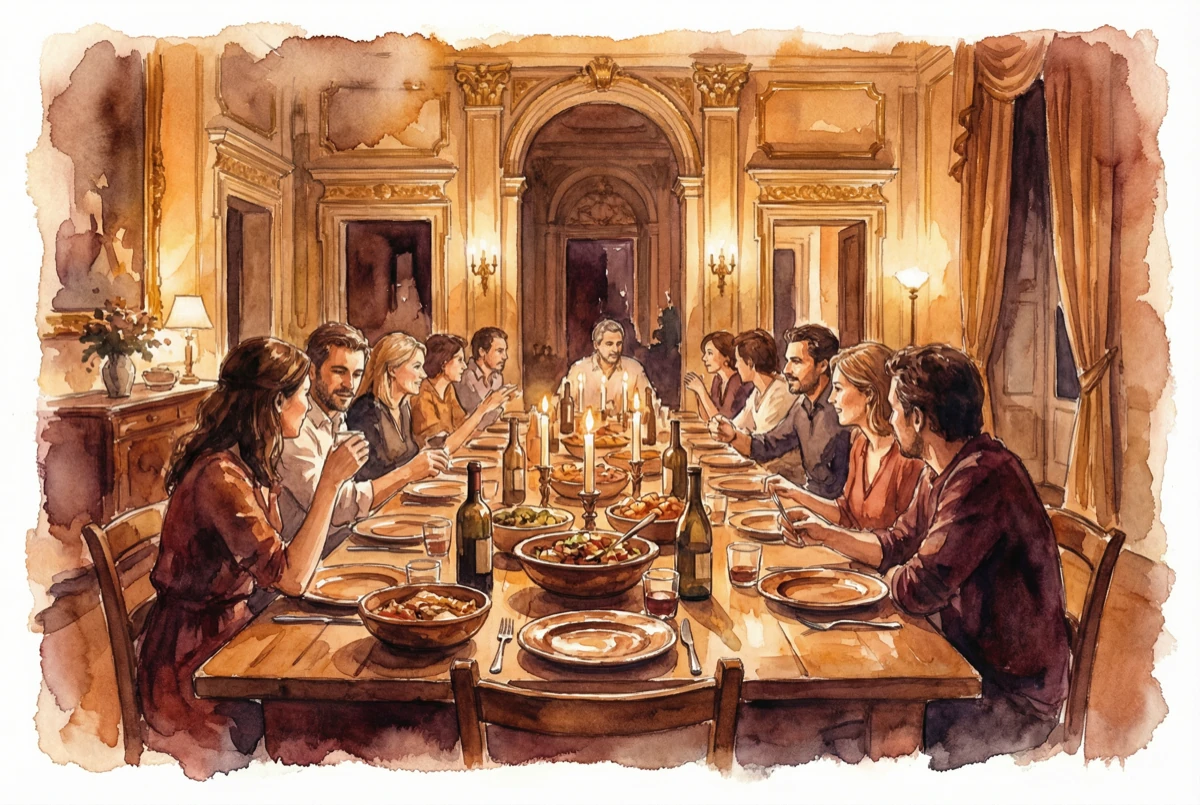 Una serata dei Cenacolari