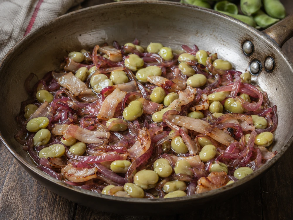 Soffritto di cipolla e lardo