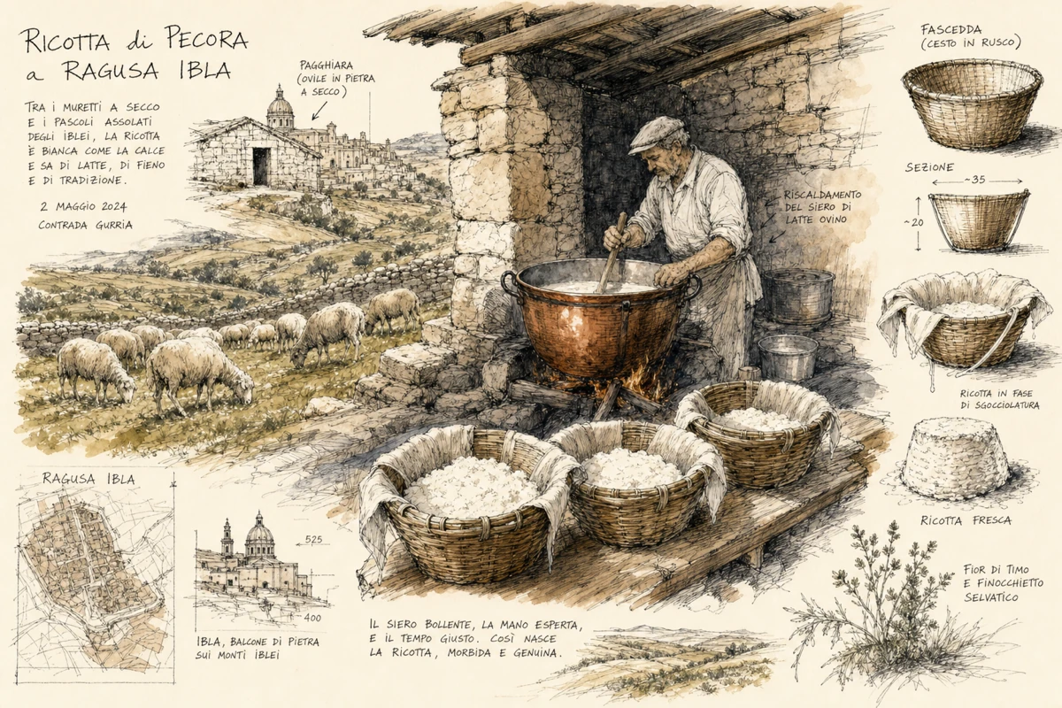 Sul Ruolo della Ricotta nella Cucina Iblea