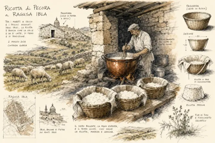 Sul Ruolo della Ricotta nella Cucina Iblea